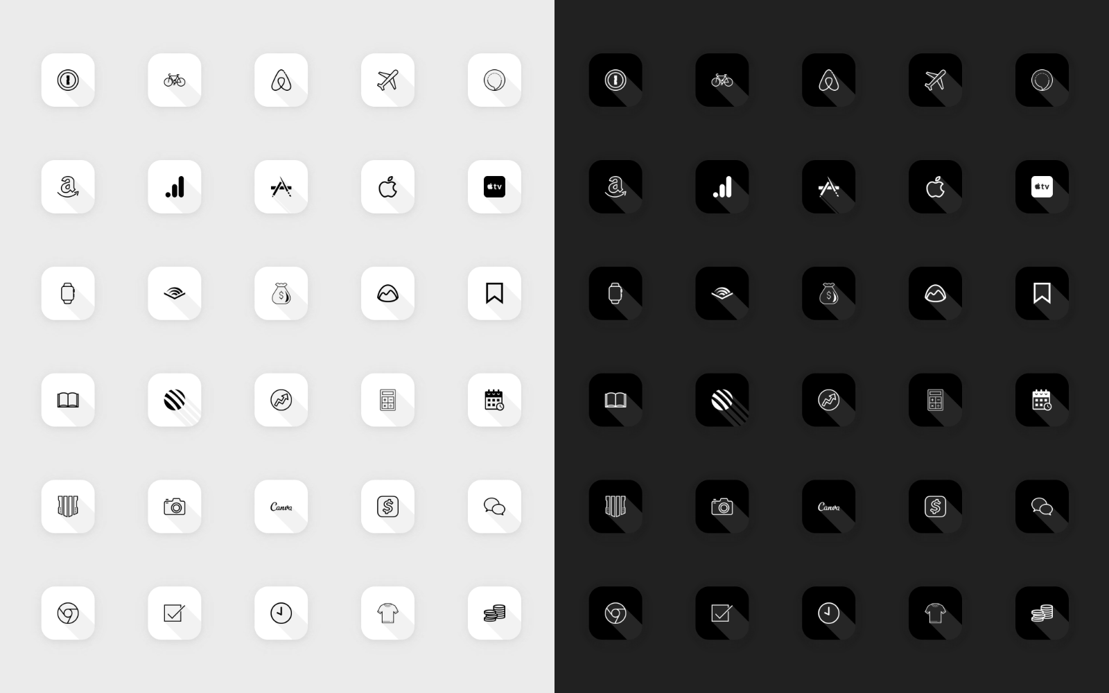 Black Aesthetic Ios 14 Icons Anotherone ios icon set 100 handcrafted